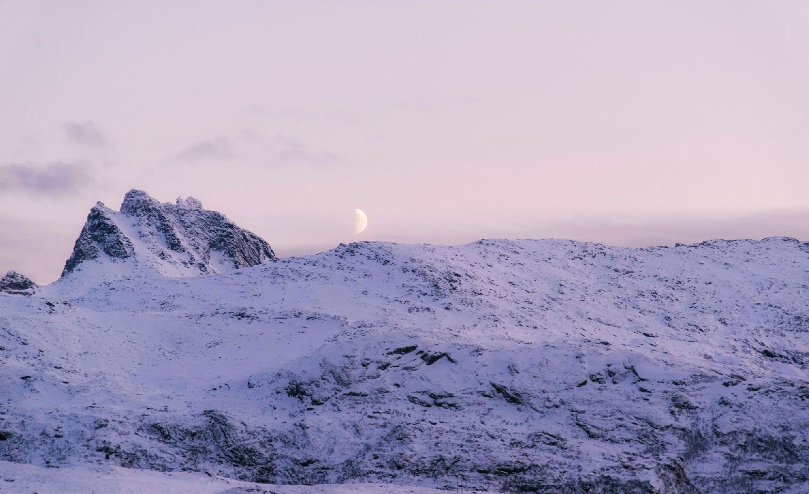 View on the way to Krystad, Lofoten, Norway