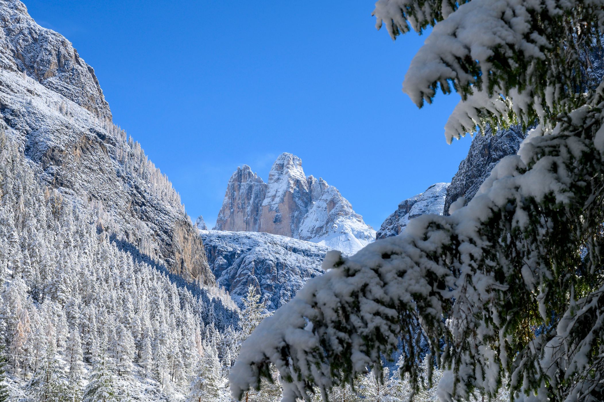 Vista Panoramica Tre Cime Lavaredo, Italy