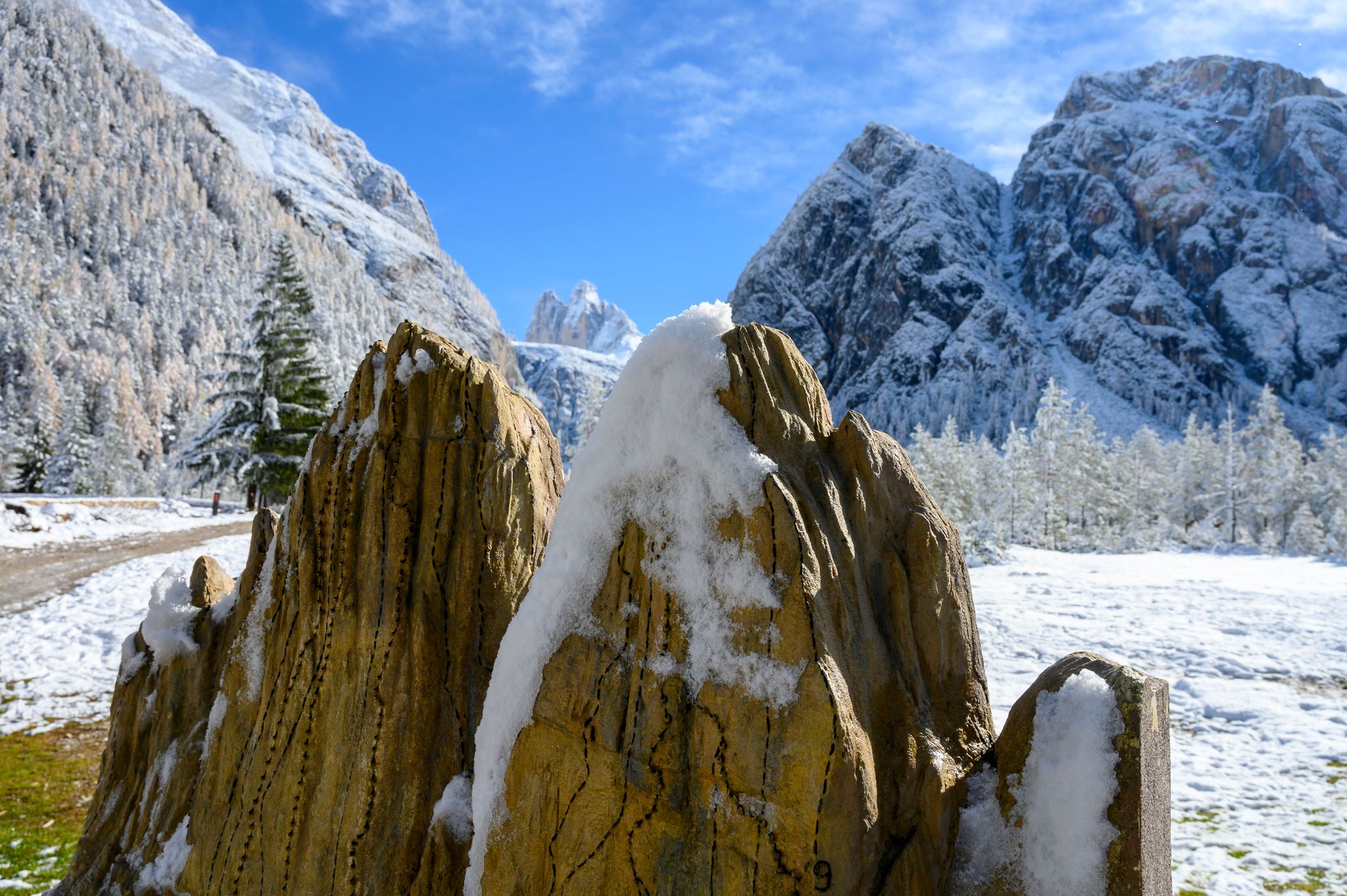 Vista Panoramica Tre Cime Lavaredo, Italy