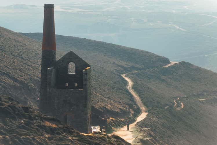 Towan Roath shaft at Wheal Coates, St. Agnes
