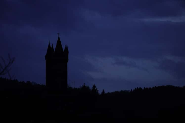 Wilhelmsturm at blue hour