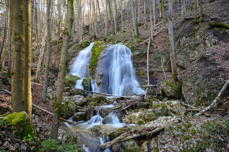 Wolfsschlucht, Philosophen-Wasserfälle