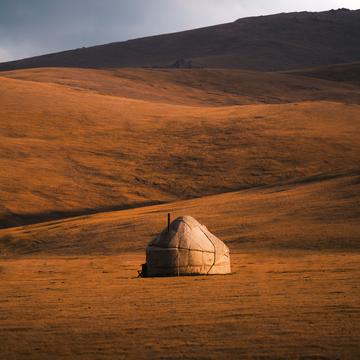 Yurt At Song-Kul, Kyrgyz Republic