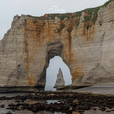 Alabaster coast, France