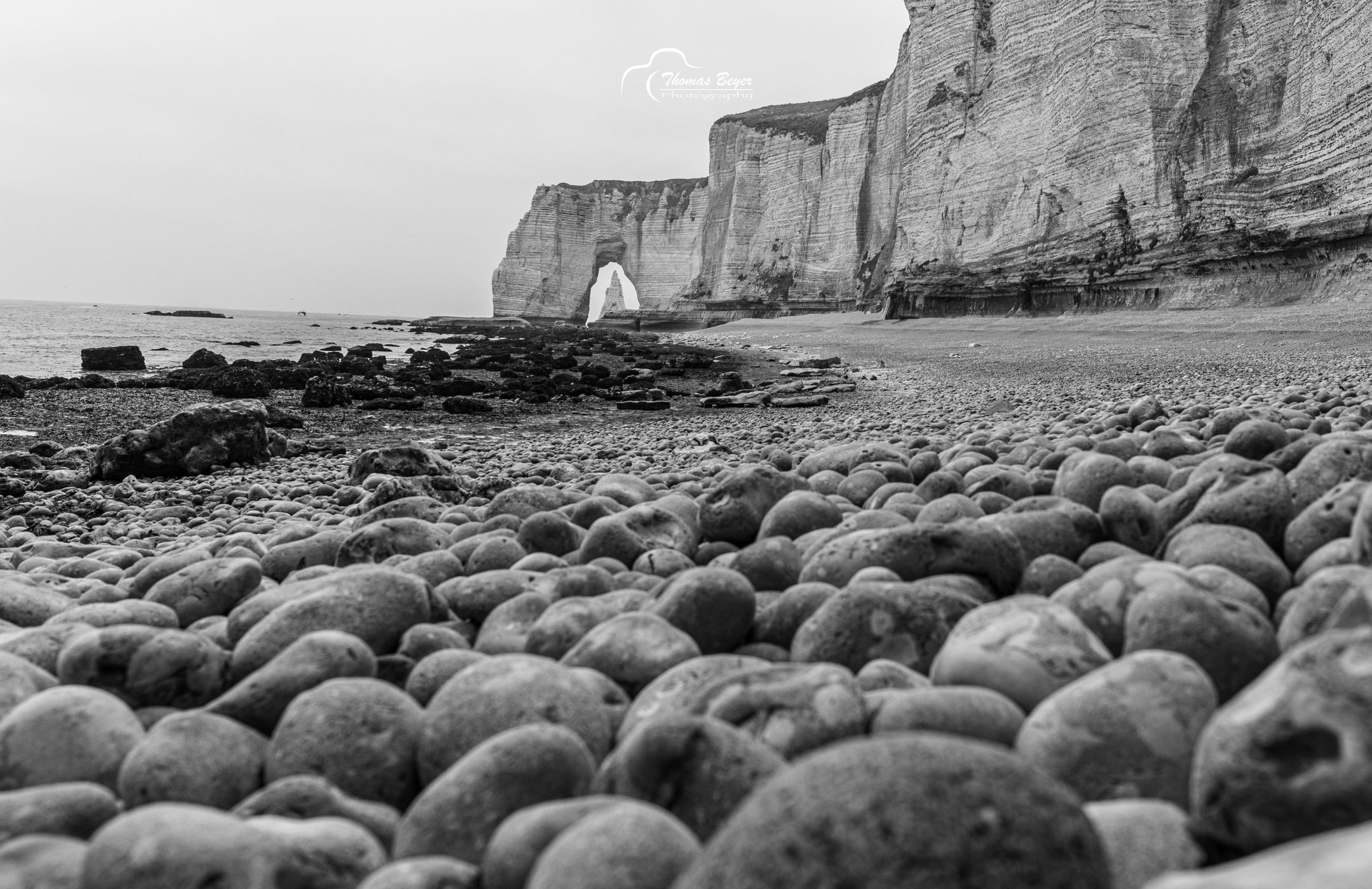 Alabaster coast, France