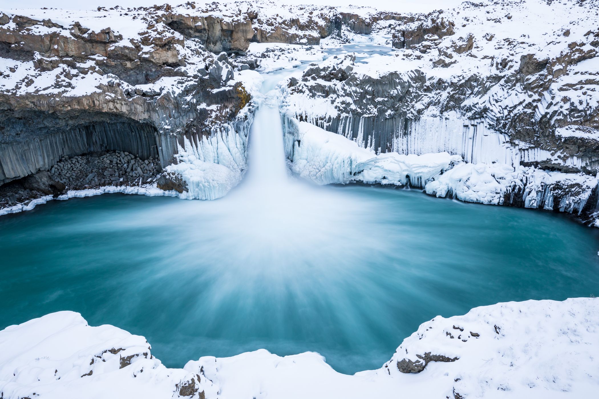 Aldeyjarfoss Waterfall, Iceland