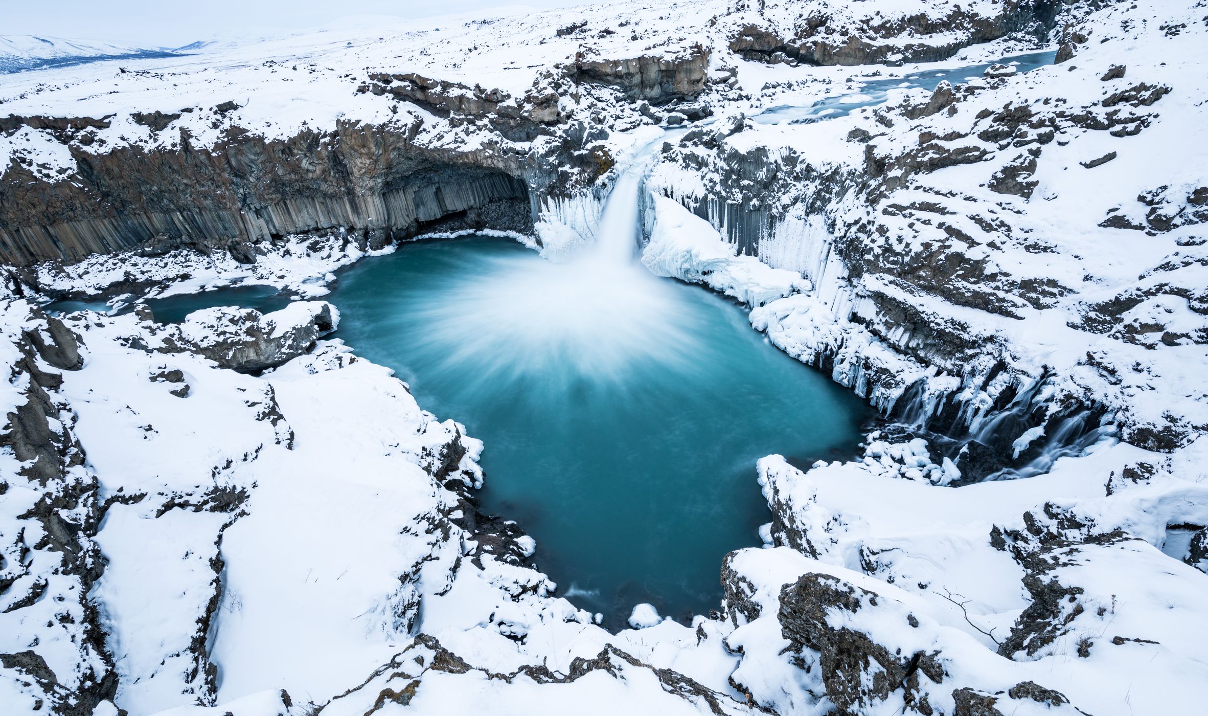 Aldeyjarfoss Waterfall, Iceland