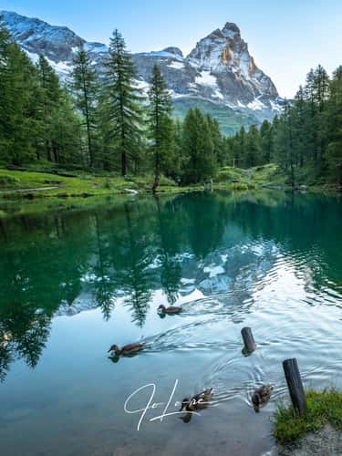 Blue Lake, Aosta Valley