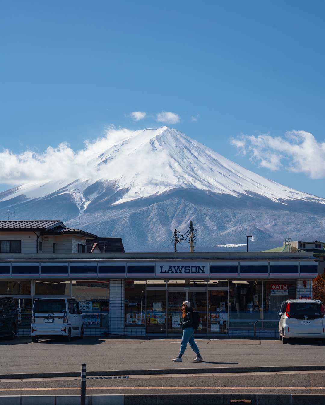 Get the exact geo-position for this spot: Lawson at Mt. Fuji