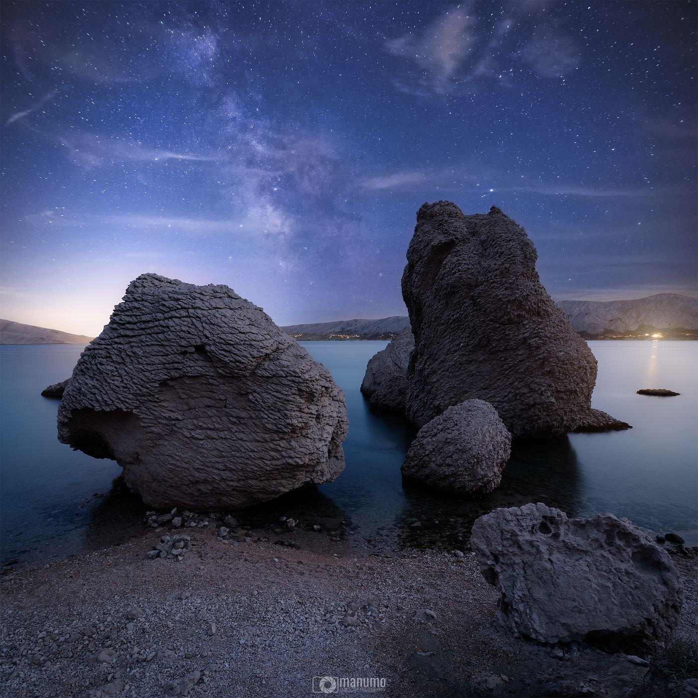 Beach on Pag Island, Croatia
