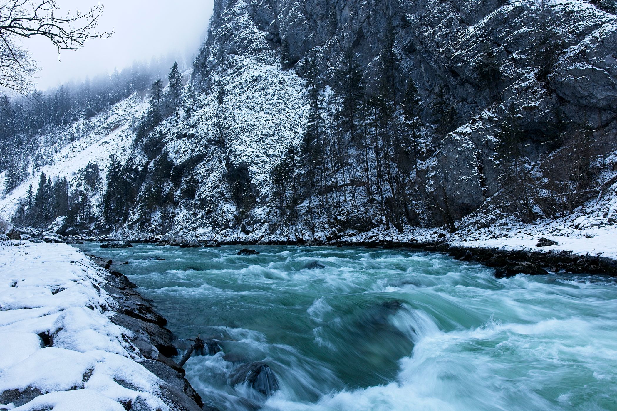 Cascades of Enns, Austria