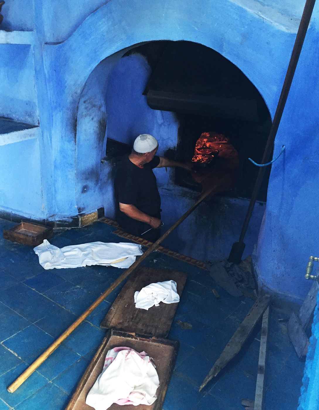 Chefchaouen Baker, Morocco