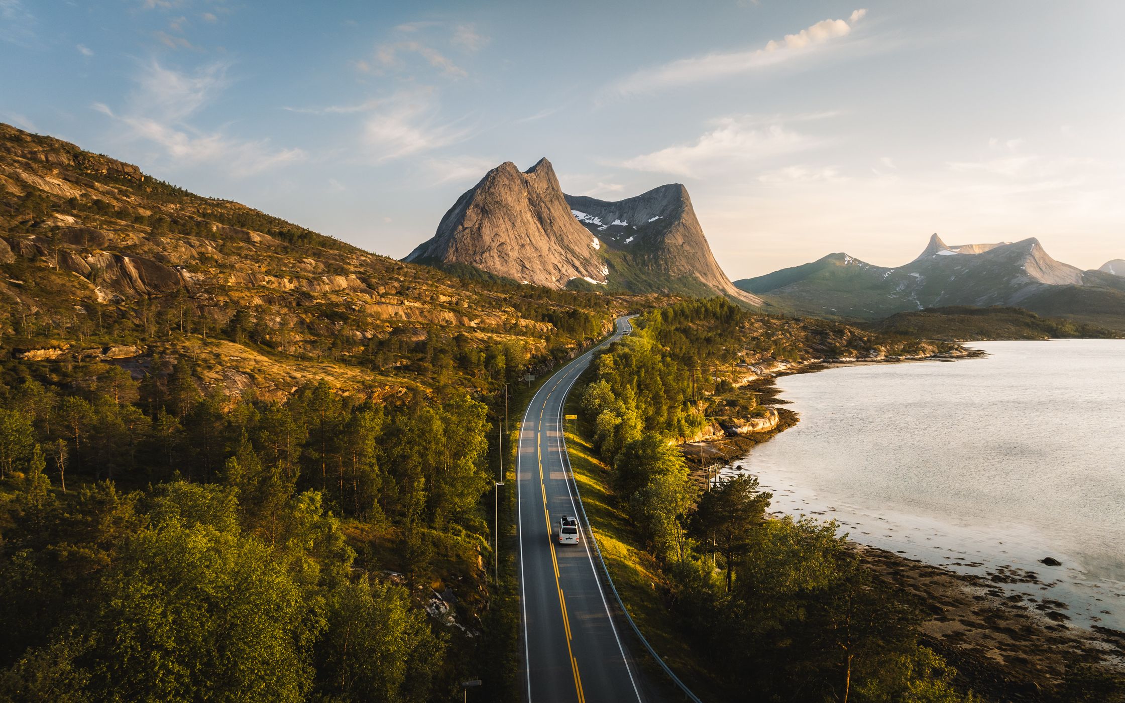 Efjord, E6, Northern Norway, Norway