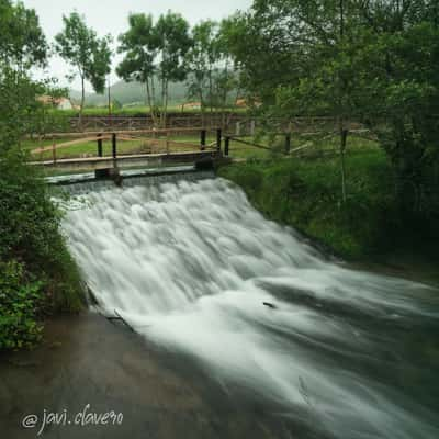 First Waterfall of the Ebro, Spain