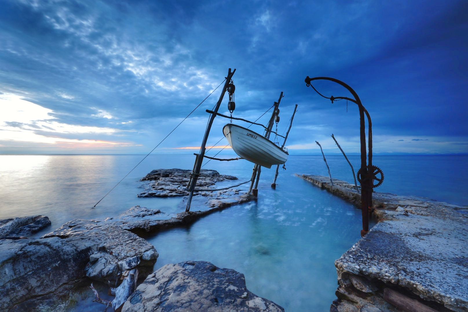 Fishermen Boats in Savudrija, Croatia