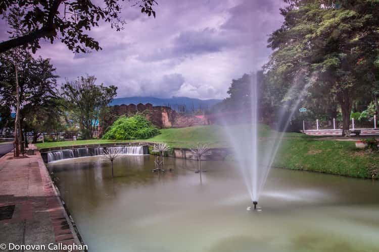 Fountain, Buak Head Public Park, Old City, Chaing Mai