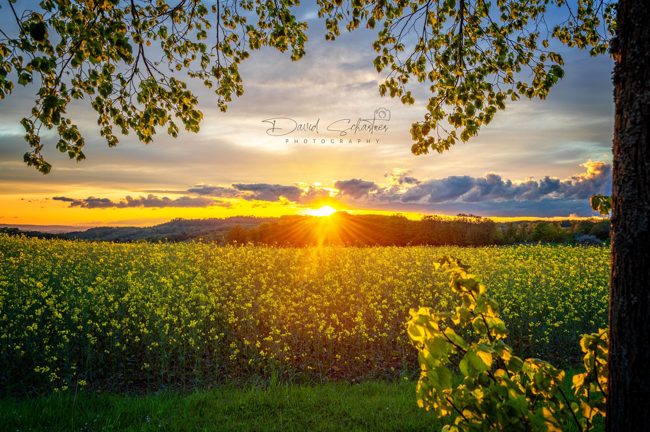 Great sunset spots in St. Katharinen, Germany