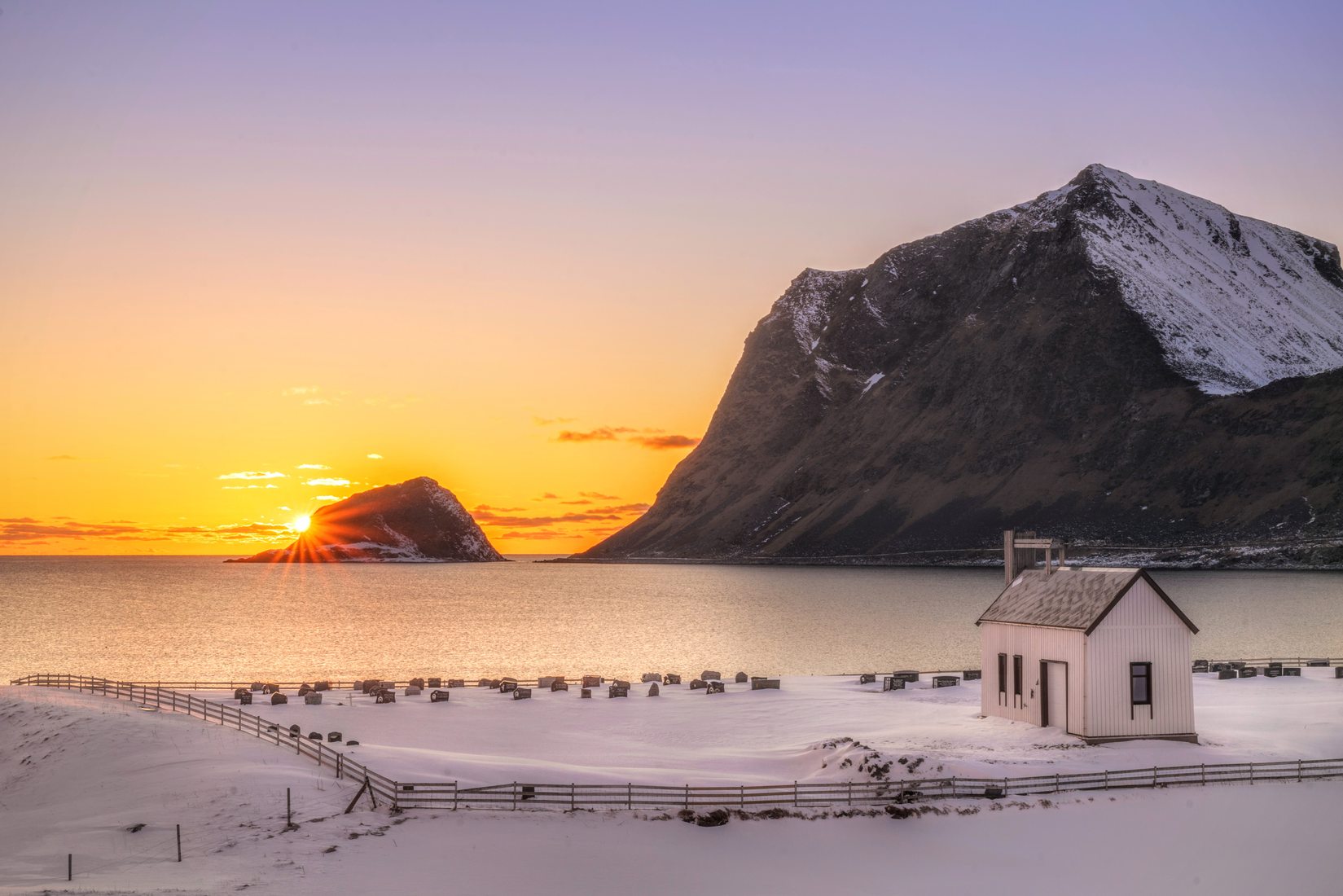 Vik Beach, Lofoten, Norway