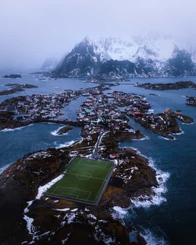 Henningsvær Soccer Field