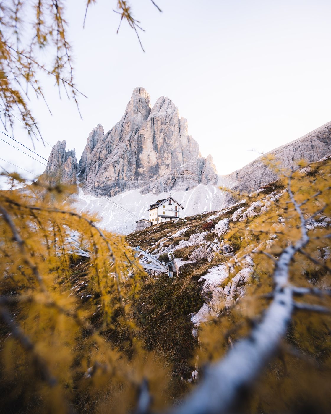Zsigmondy Hut, Dolomites, Italy