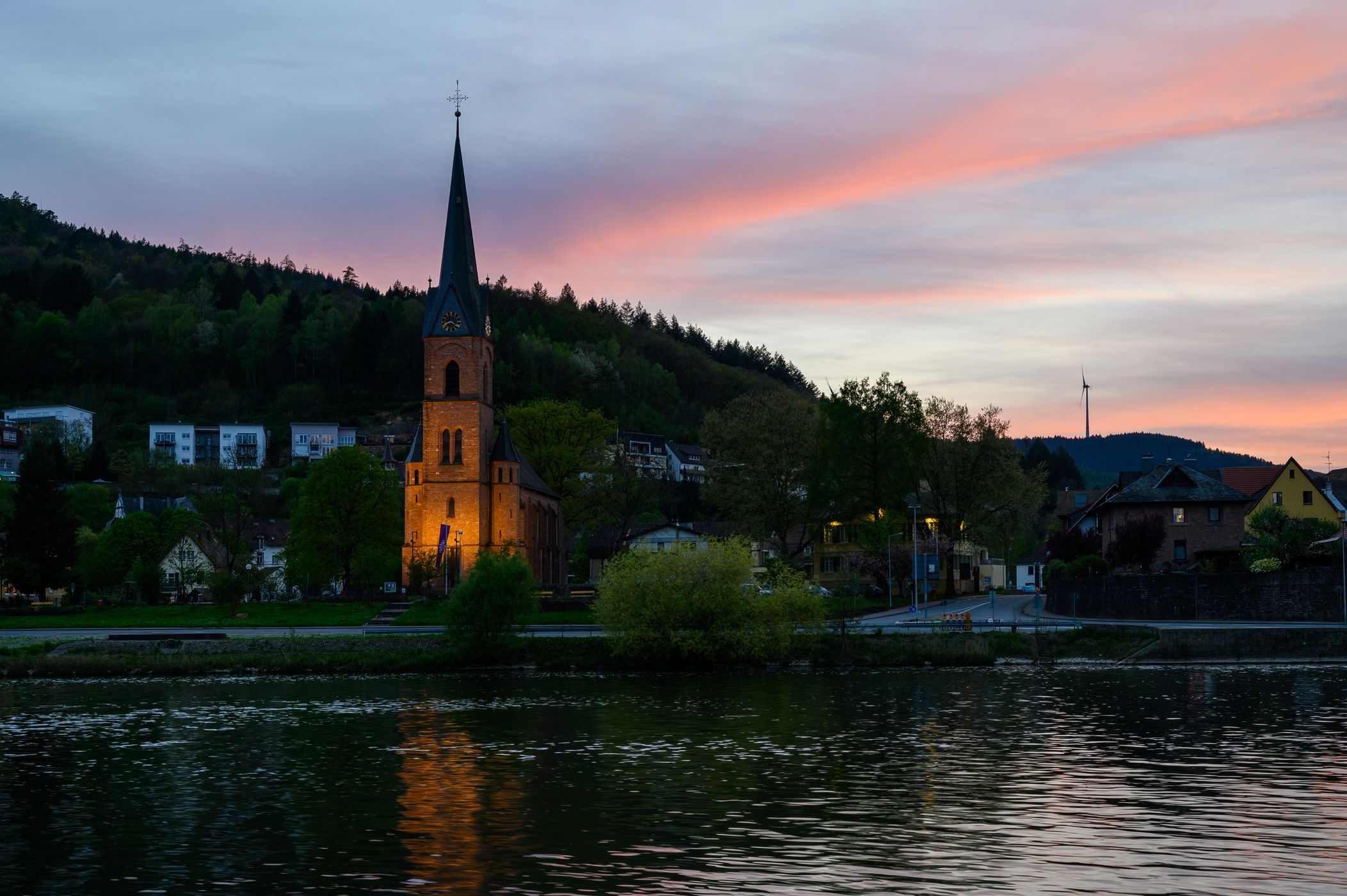 Hirschhorn Church, Germany