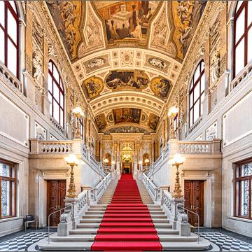 Inside Burgtheater, Vienna, Austria