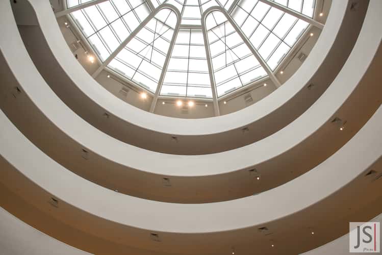 Inside Guggenheim Museum, New York City