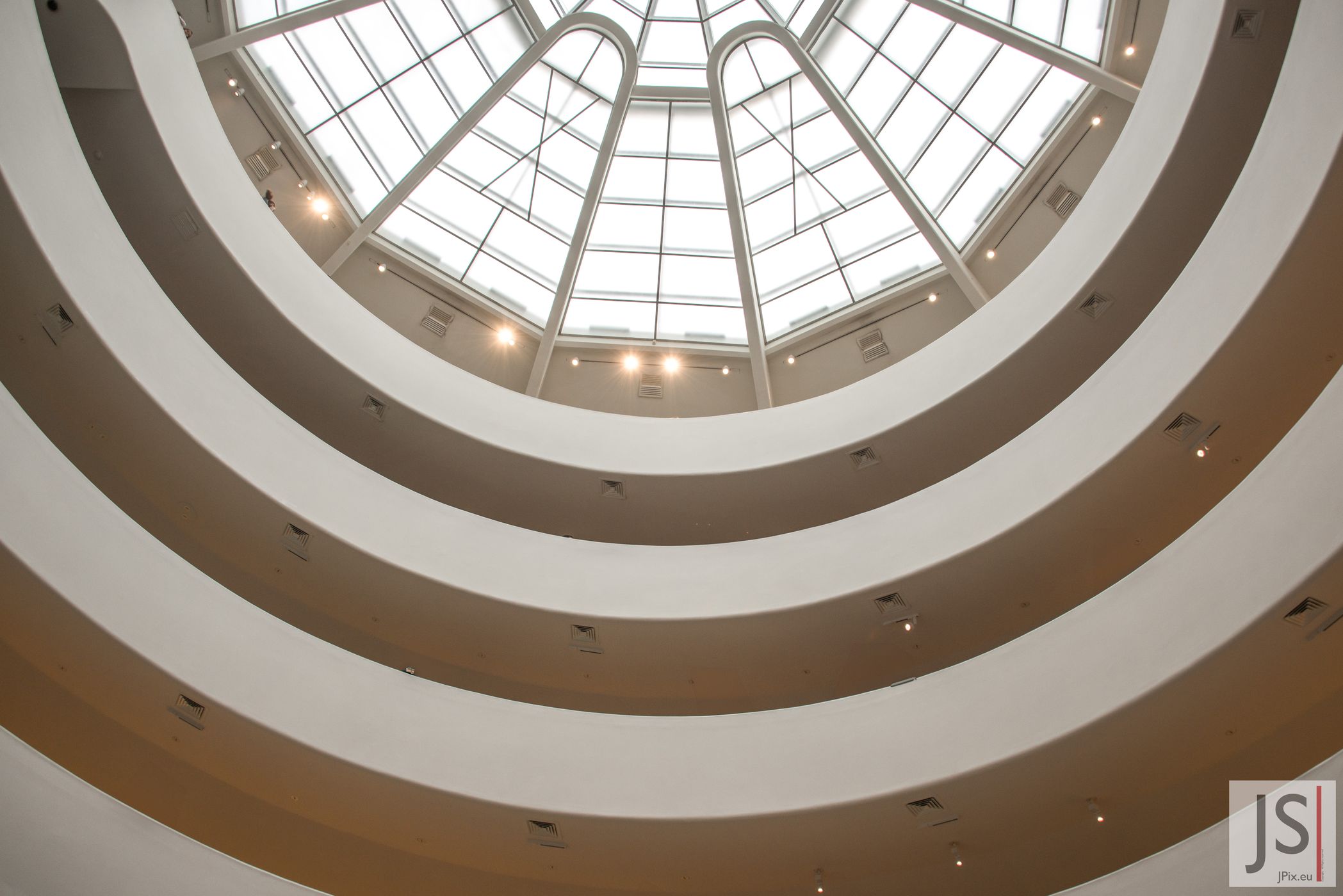 Inside Guggenheim Museum, New York City, USA