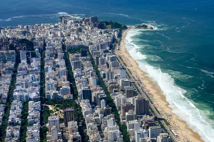 Ipanema Aereal View
