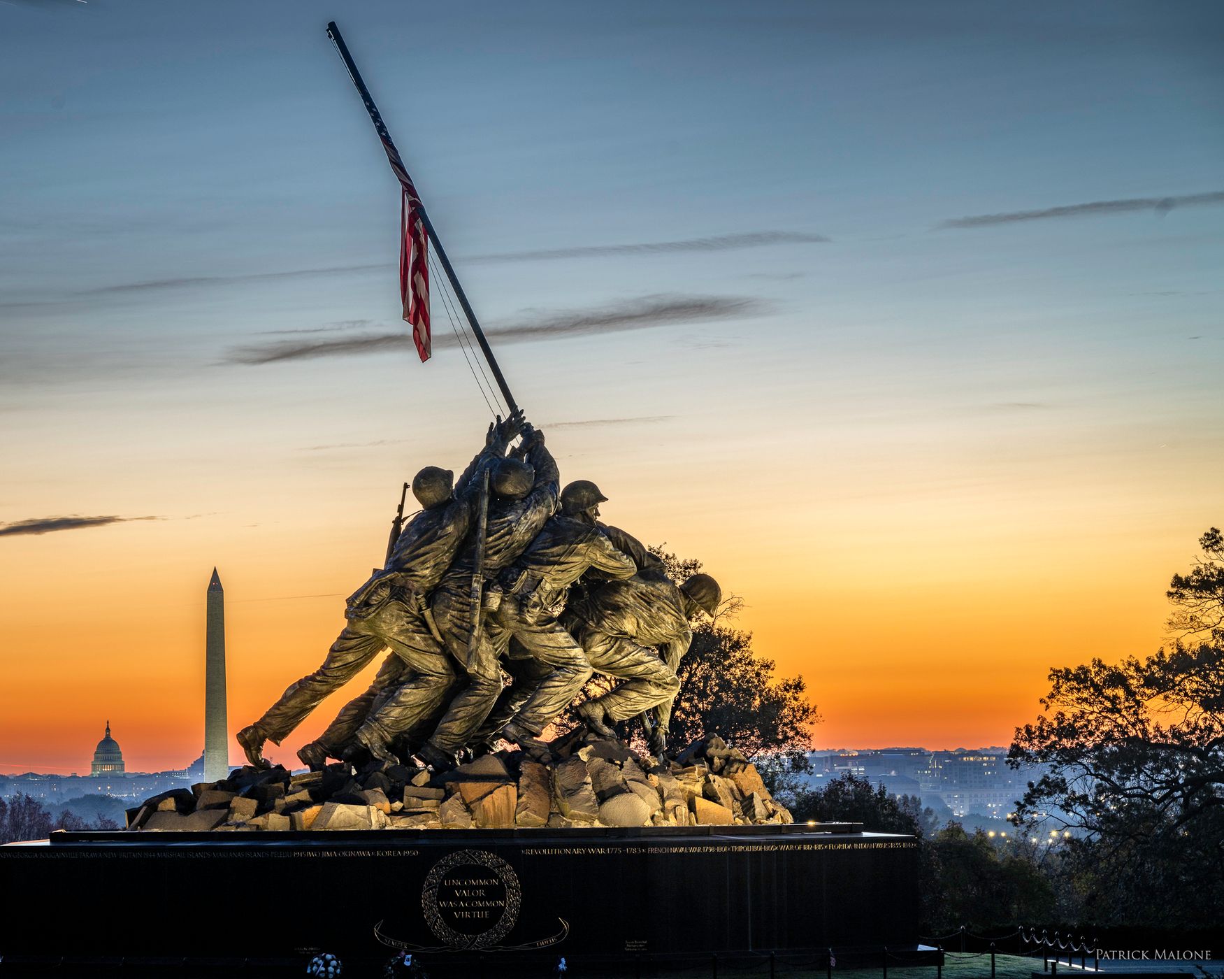 U.S. Marine Corps  (Iwo Jima) Memorial, Washington DC, USA