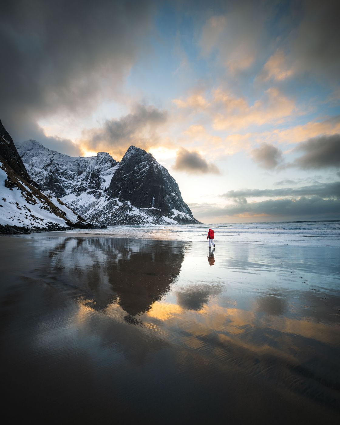 Kvalvika Beach, Norway