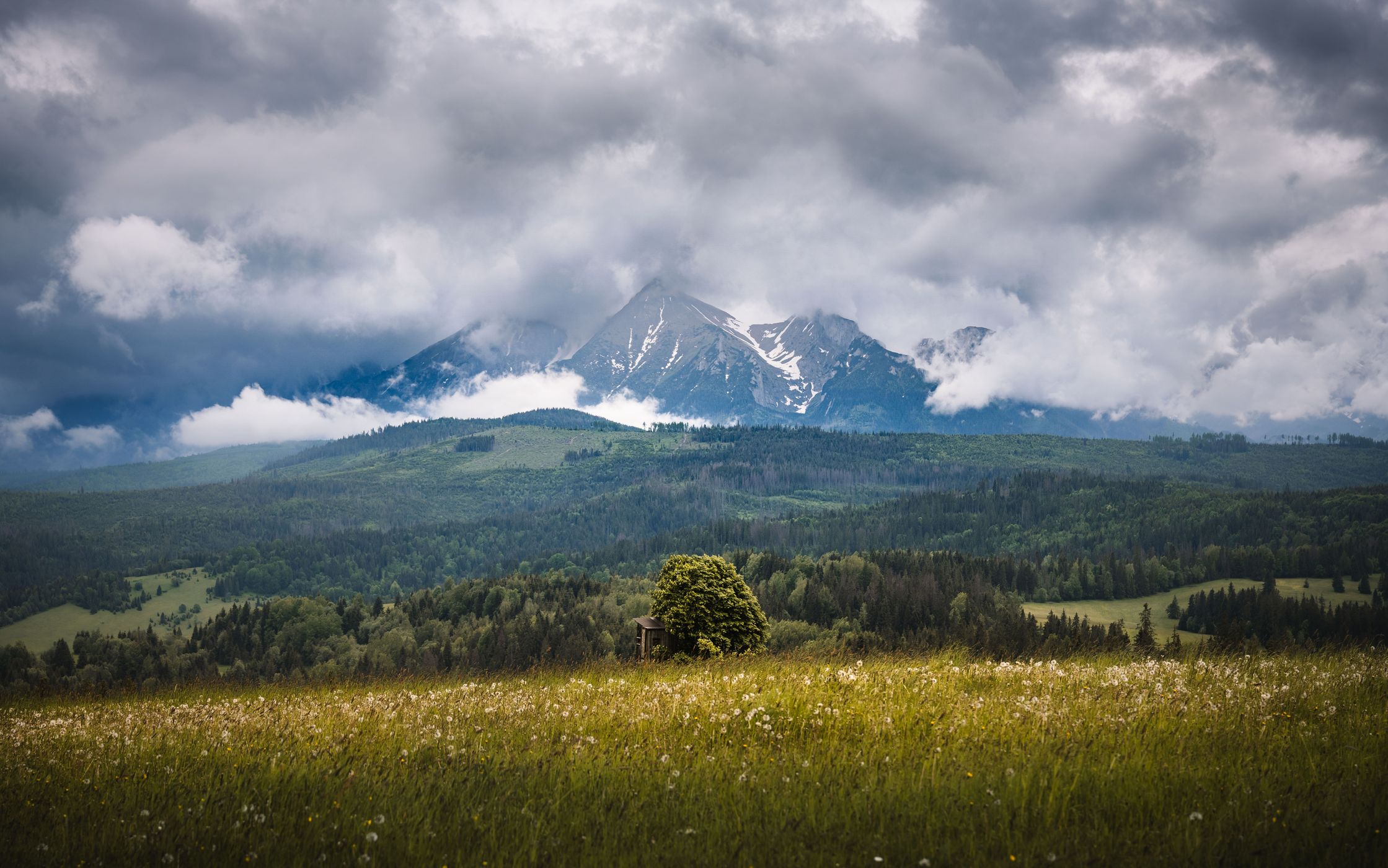 Shrine with a view of Tatras, Poland