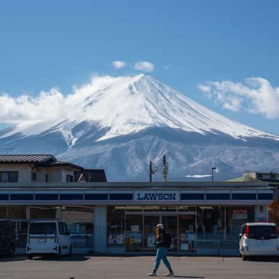 Lawson at Mt. Fuji, Japan