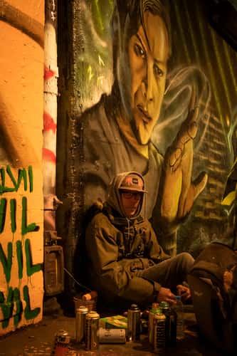 Leake Street Graffiti Tunnel, London
