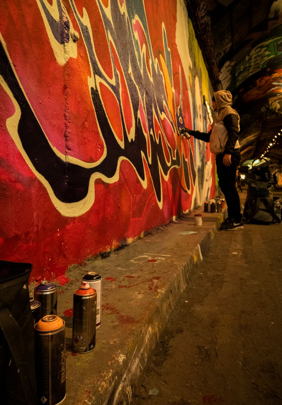 Leake Street Graffiti Tunnel, London, United Kingdom
