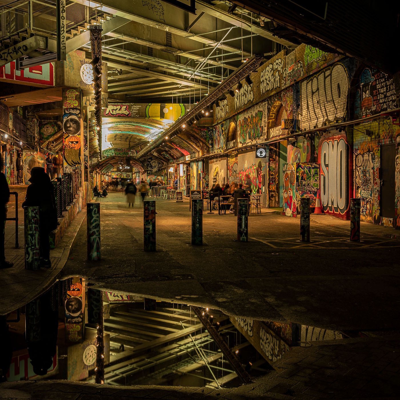 Leake Street Graffiti Tunnel, London, United Kingdom