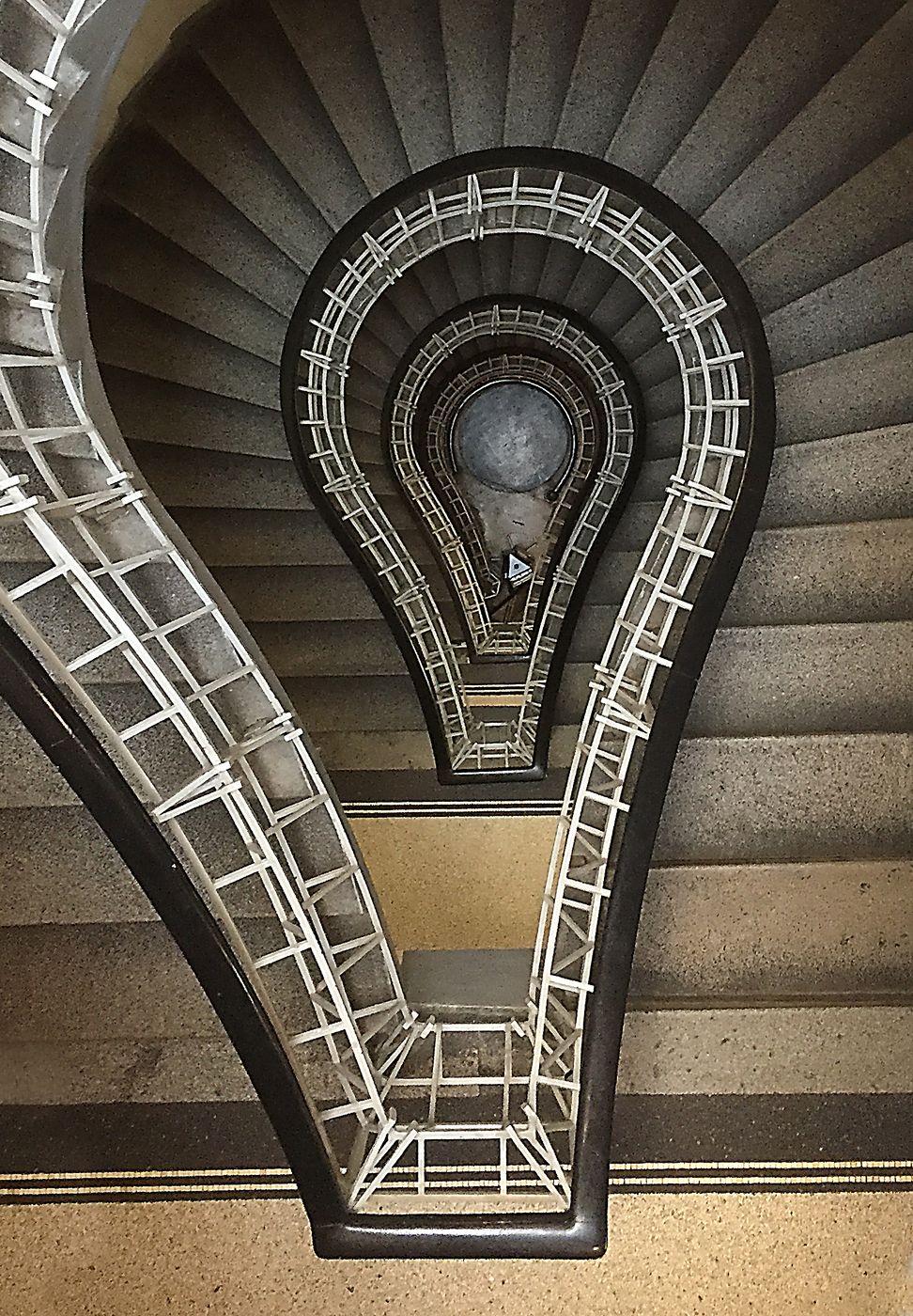 Light bulb staircase, Prague, Czech Republic