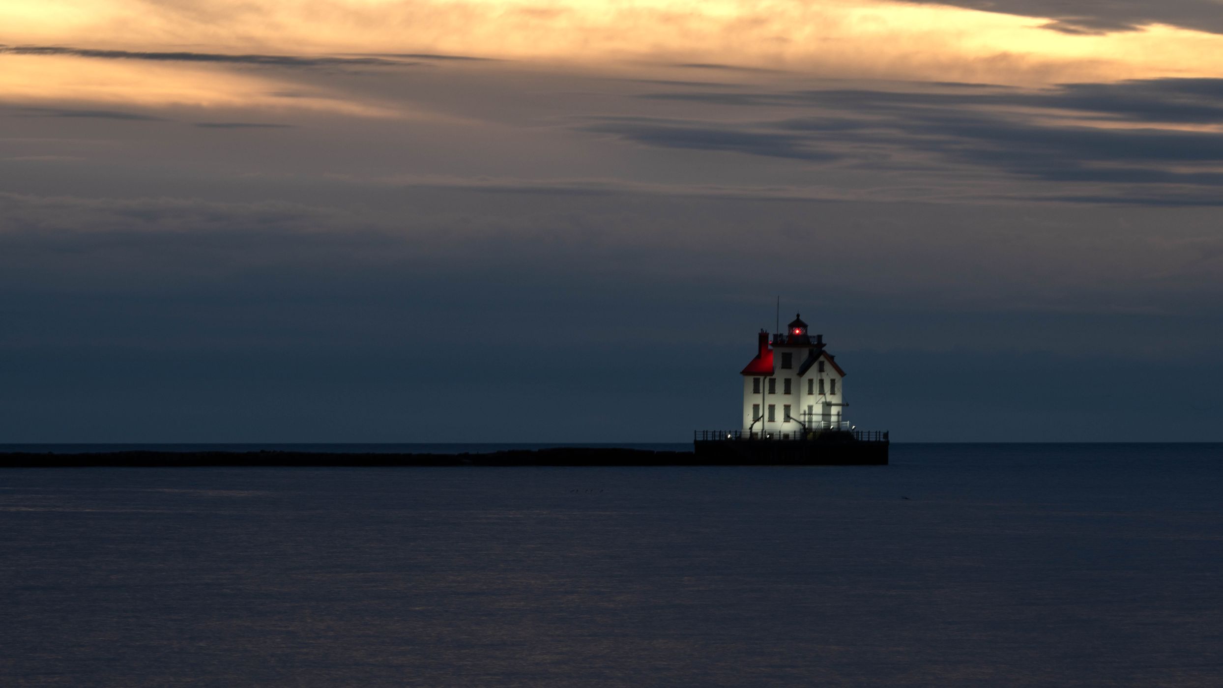 Lorian Harbor Lighthouse, USA