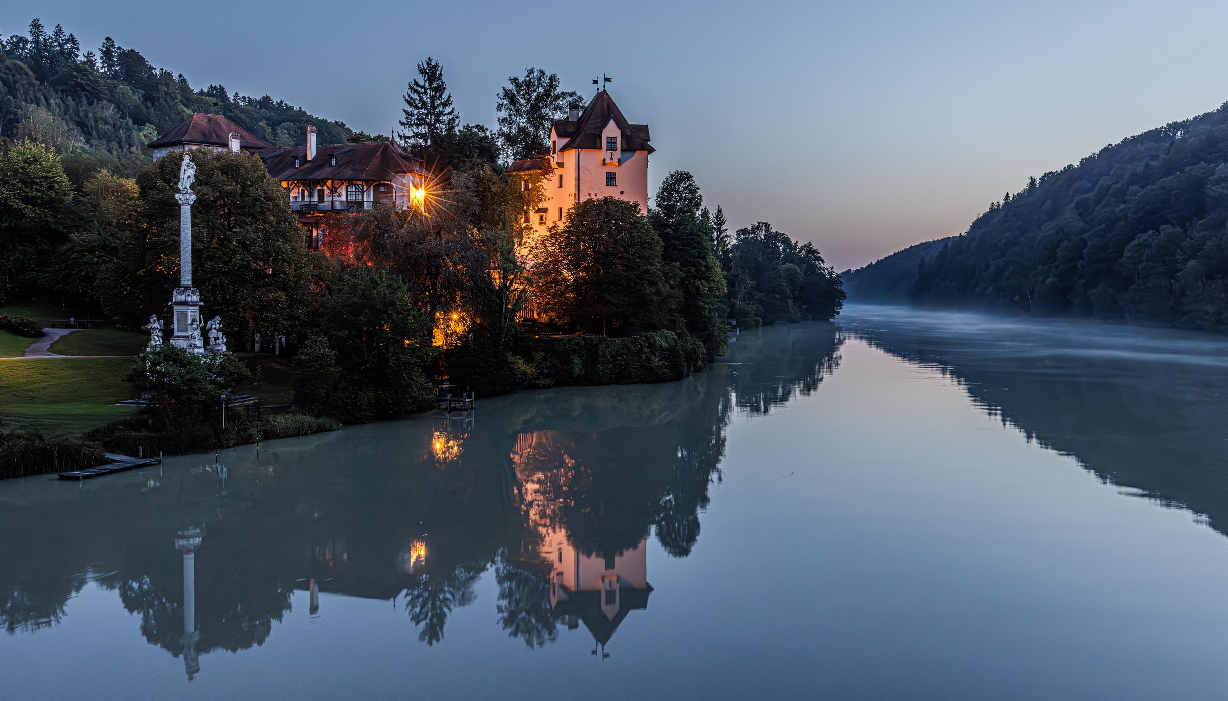 Mariensteg Wernstein am Inn, Austria