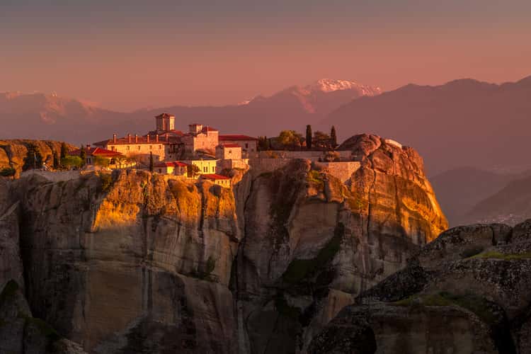 Meteora Thessaly from Main Observation Deck