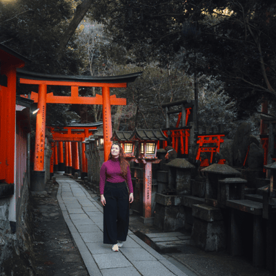 Mitsurugisha Shrine in Fushimi Inari, Kyoto, Japan