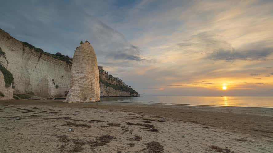Monolite Pizzomunno, Vieste, Italy