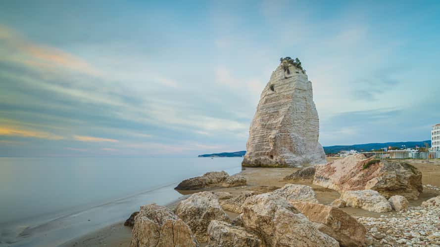 Monolite Pizzomunno, Vieste, Italy
