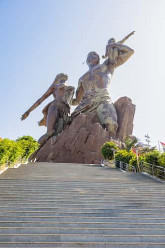 Monument de la Renaissance africaine Dakar, Senegal