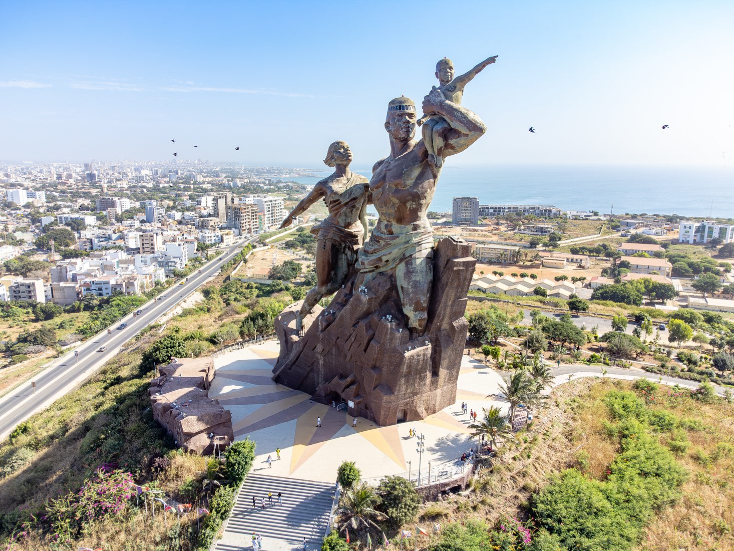 Monument de la Renaissance africaine Dakar, Senegal, Senegal