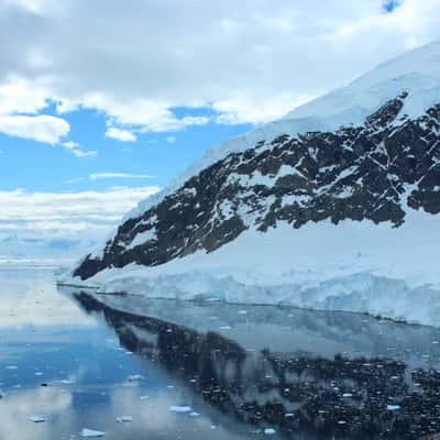 Mountain Neko Harbour, Antartica, Antarctica