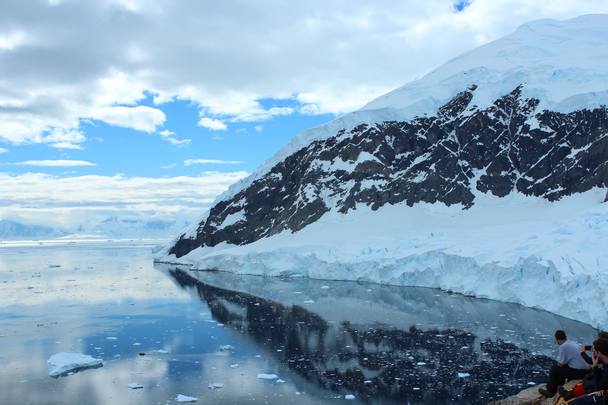 Mountain Neko Harbour, Antartica, Antarctica