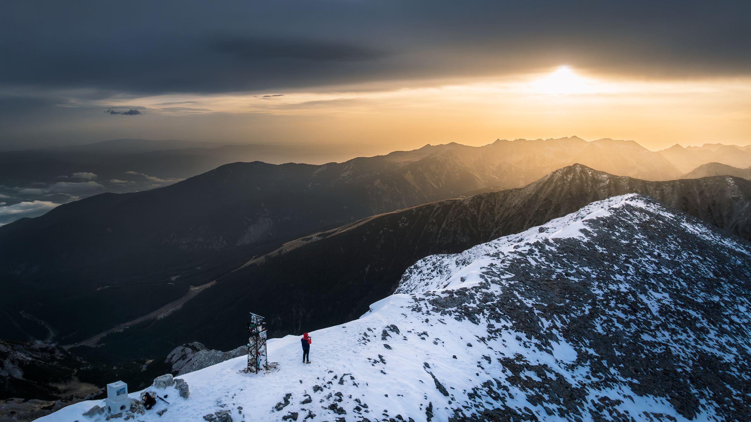 Mountain Vihren Summit, Bulgaria
