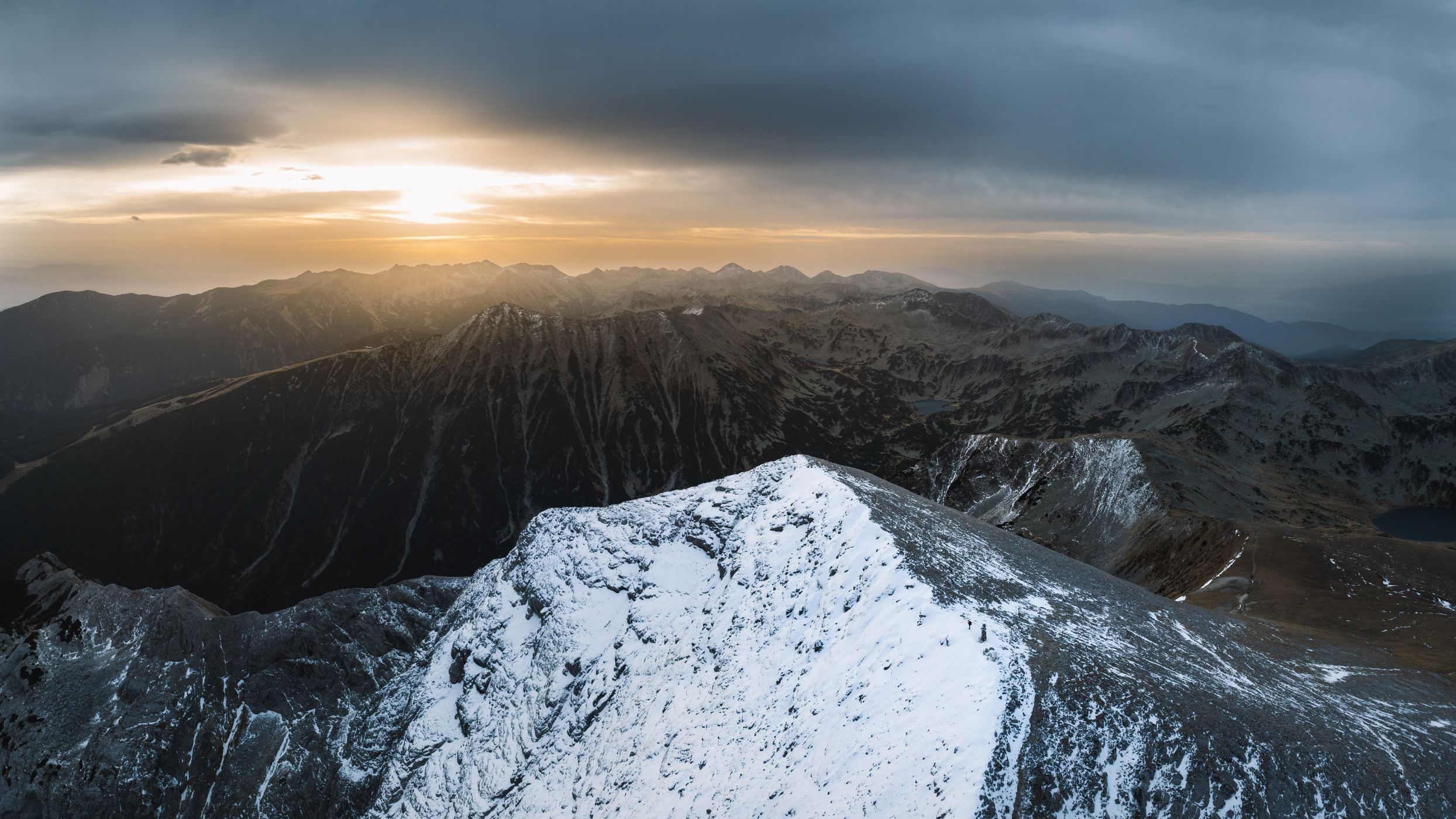 Mountain Vihren Summit, Bulgaria