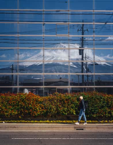Mt. Fuji Mirrow, Fujikawaguchiko